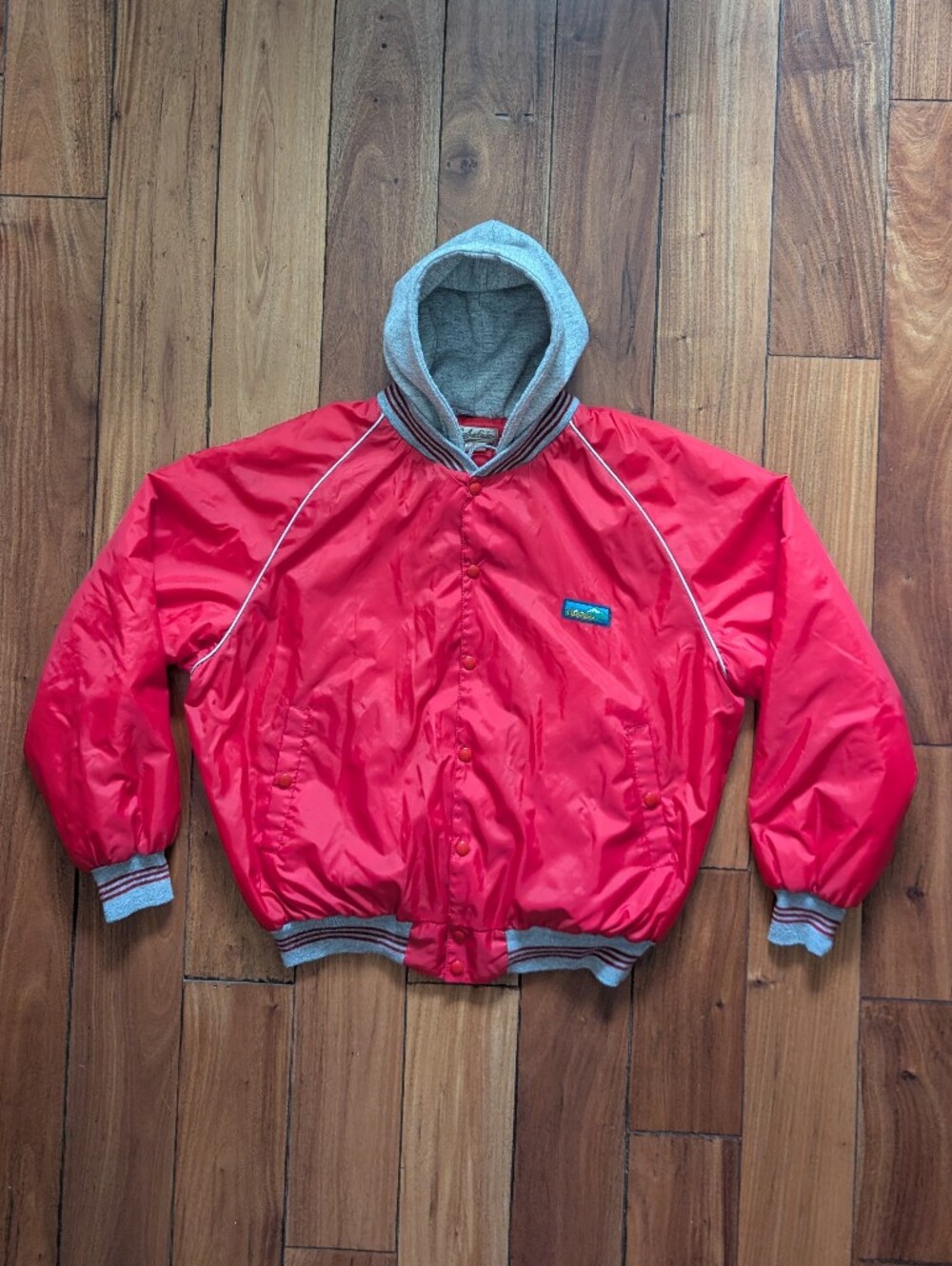 Cabela's Vintage Hooded Bomber Jacket (L)